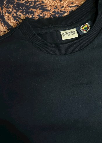 Fenerbahçe Siyah Kısa Kollu Tişört - Görsel 2