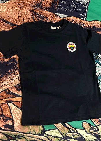 Fenerbahçe Siyah Kısa Kollu Tişört - Görsel 3