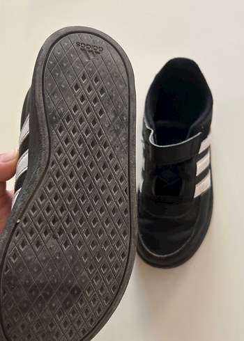 Erkek Çocuk Siyah Çizgili Spor Ayakkabı - Görsel 5