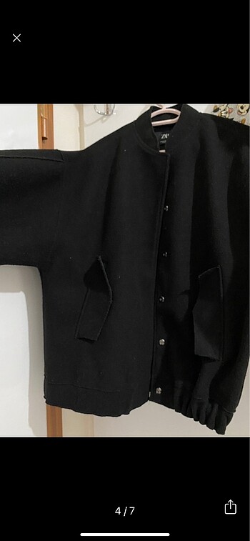 xs Beden siyah Renk Zara bomber ceket