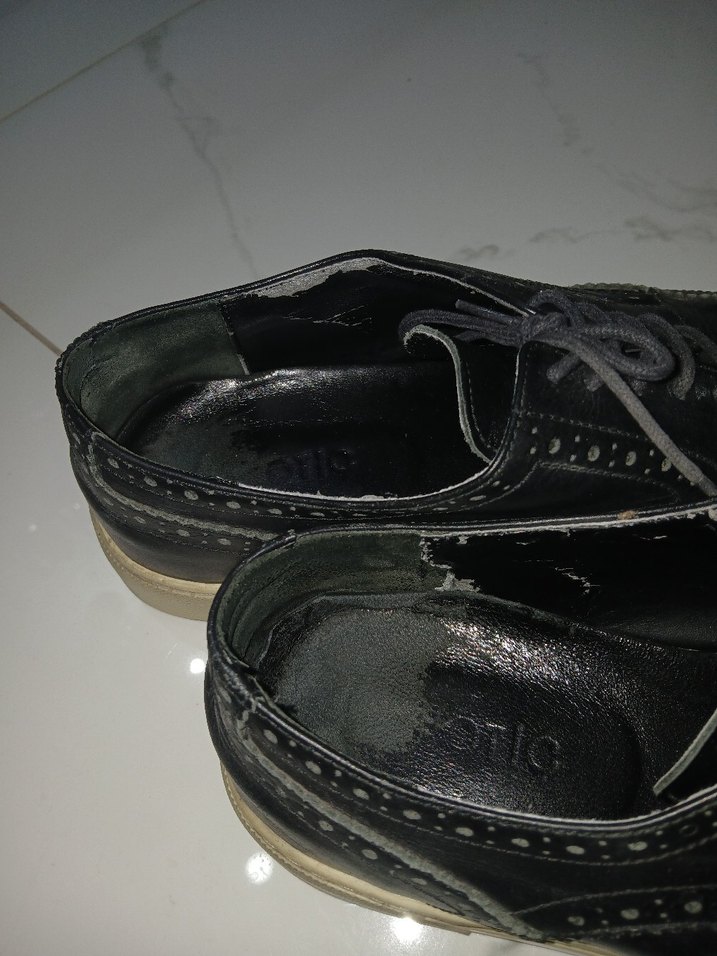 Erkek Siyah Bağcıklı Klasik Ayakkabı - Görsel 3