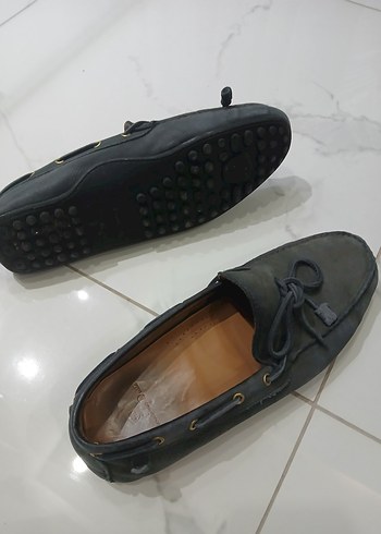 Gri Süet Erkek Loafer Ayakkabı - Görsel 2