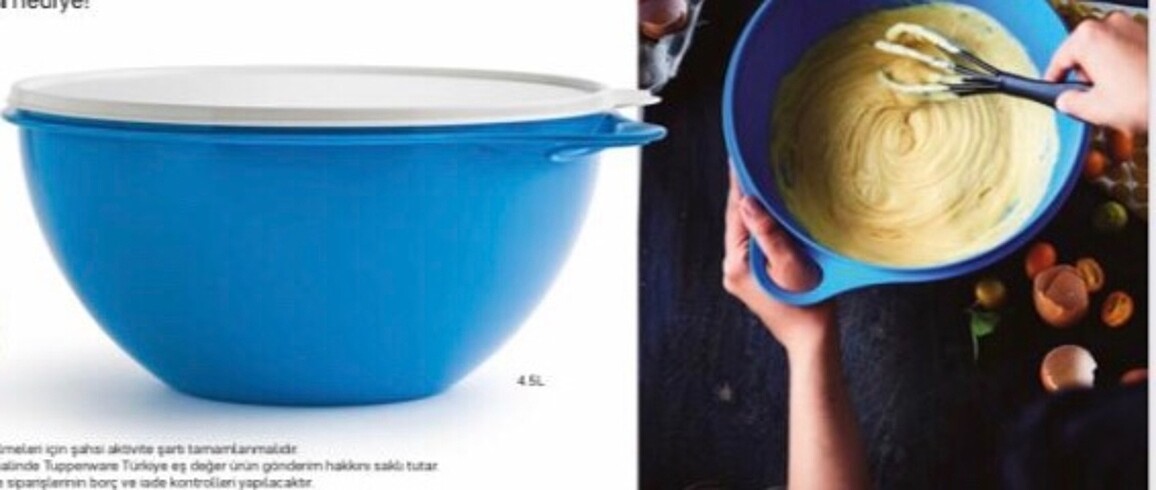 Tupperware saklama kabı
