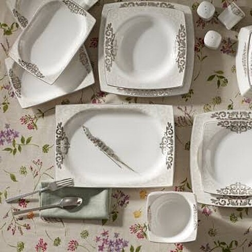 6 kişilik yemek takımı