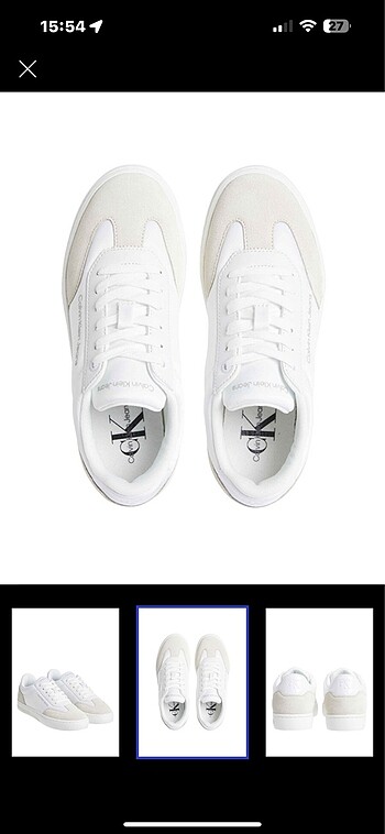 37 Beden Calvin Klein Spor Ayakkabı