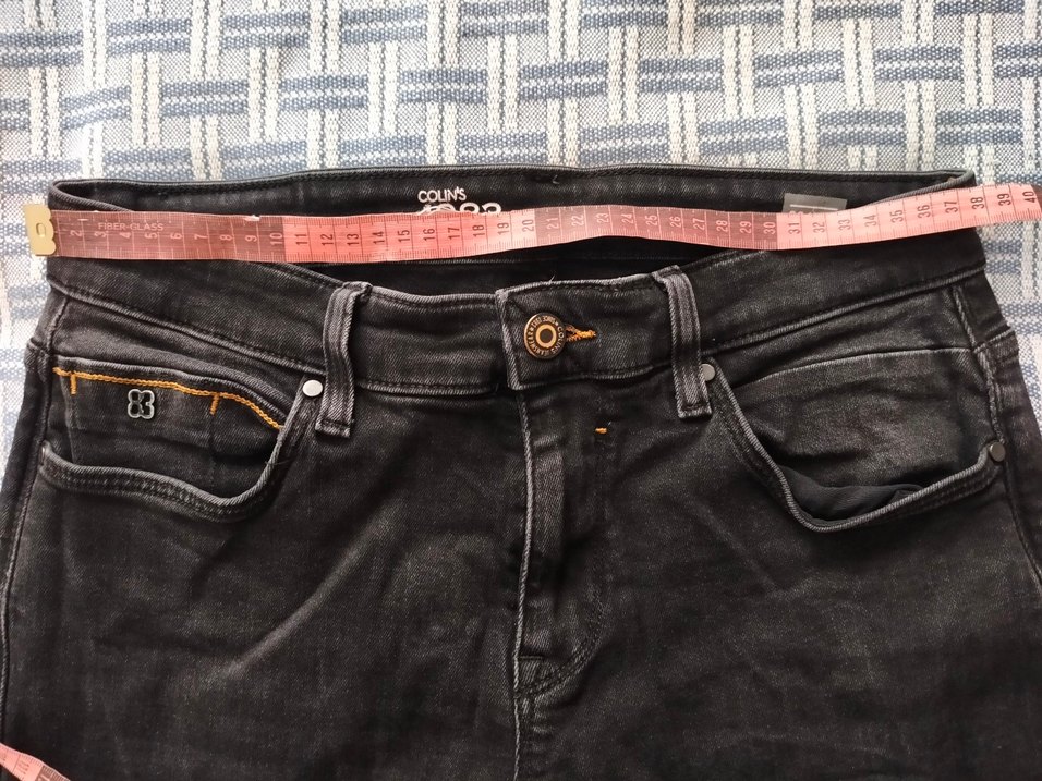 Colins Koyu Siyah Dar Kesim Jean — görsel 6/6