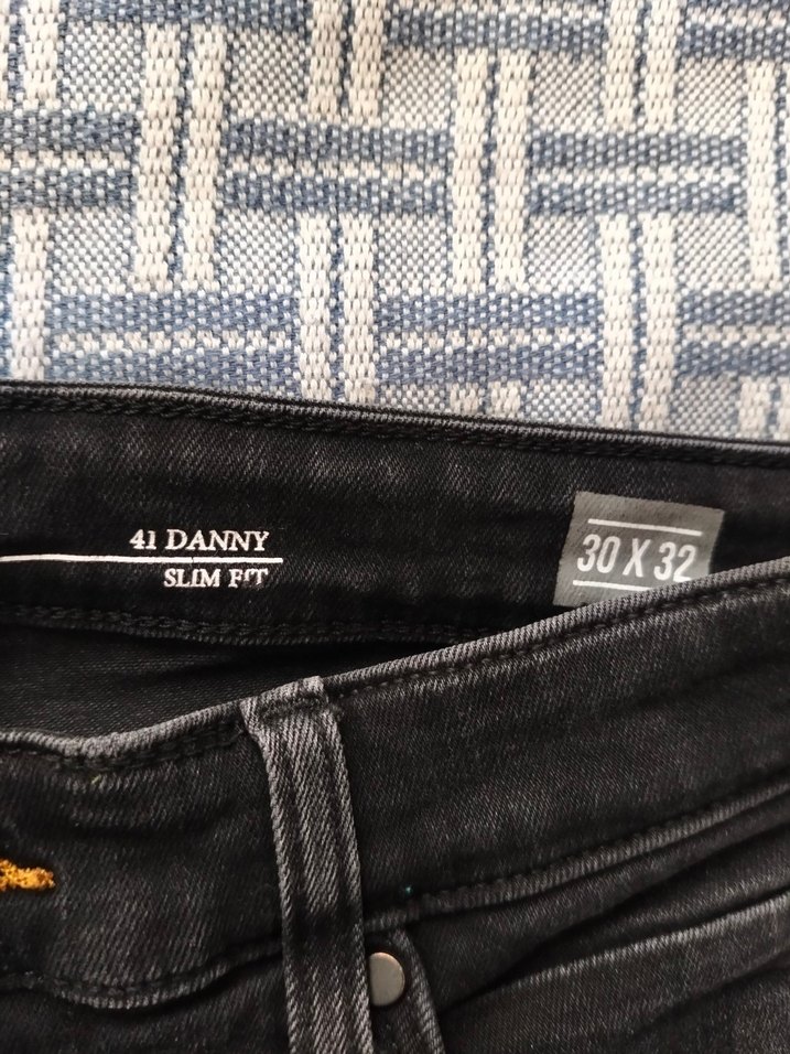 Colins Koyu Siyah Dar Kesim Jean — görsel 5/6