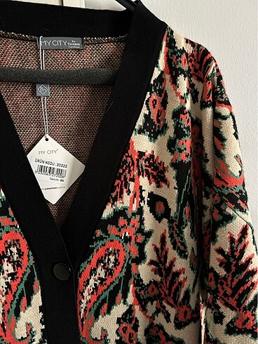 Zara Etnik desenli hırka