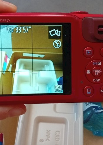 Beden Kırmızı Canon Dijital Kamera sx600