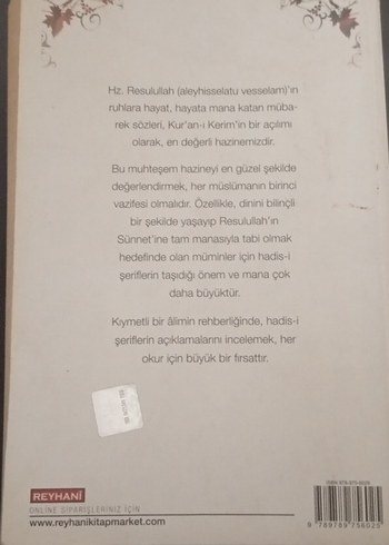 Açıklamalı Hadislerden Seçmeler - Reyhani - Görsel 2