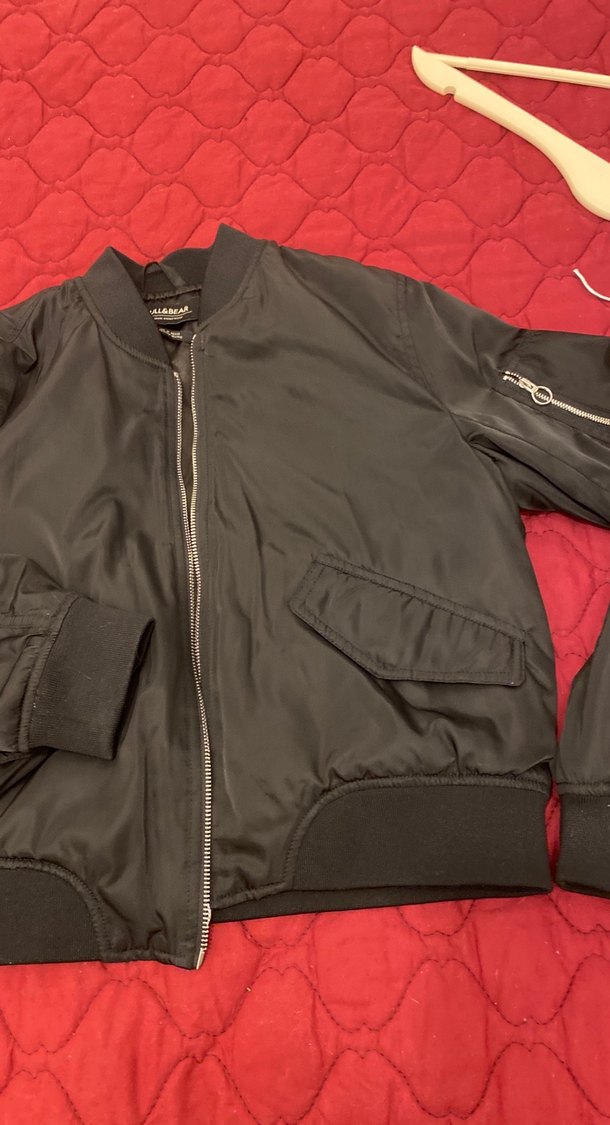 Siyah Fermuarlı Kadın Ceket - Görsel 2