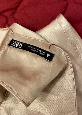 Bej askılı elbise - Görsel 7