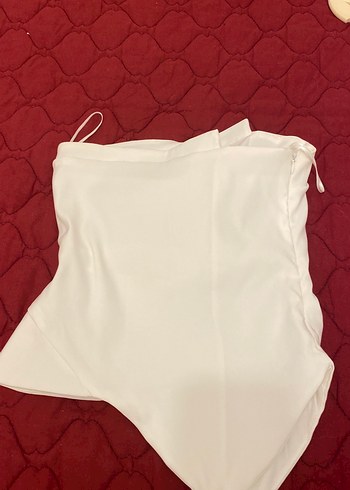 Beyaz strablez bluz - Görsel 4