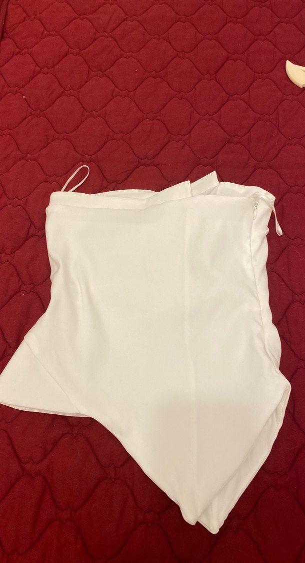 Beyaz strablez bluz - Görsel 4