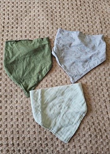 Bebek Önlüğü Üçlü Set - Görsel 2