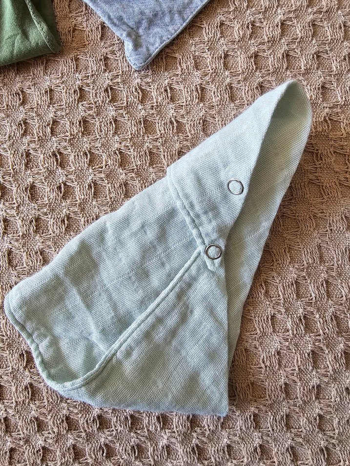 Bebek Önlüğü Üçlü Set - Görsel 5