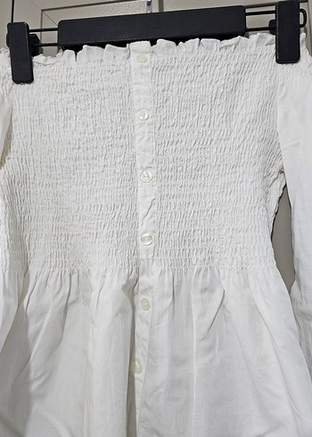 koton marka Madonna yaka gömlek - Görsel 7