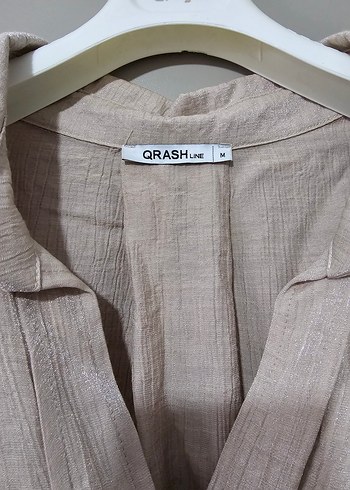 Bej Uzun Kollu Gömlek - Görsel 7