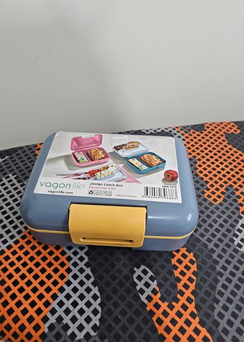 Bölmeli Sarı beslenme kutusu - Görsel 2