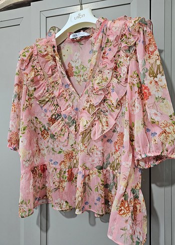 Zara marka gömlek - Görsel 7