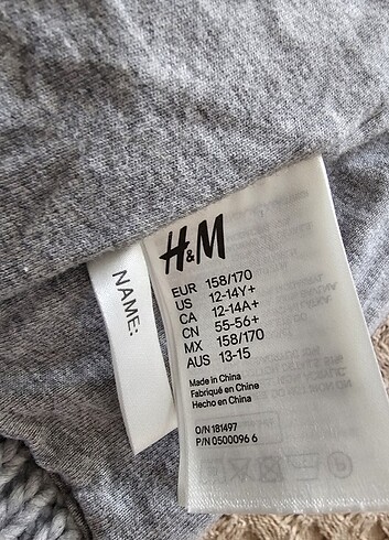 H&M gri bere - Görsel 6