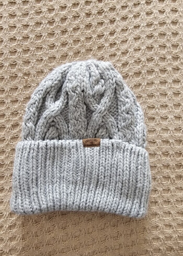 H&M gri bere - Görsel 3