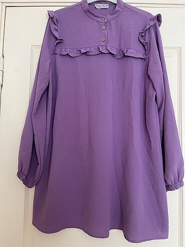 Diğer Mor aerobin kumaş tunik