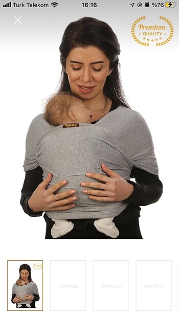 Eggbaby bebek sling kanguru esnek wrap sling bebek taşıma şalı