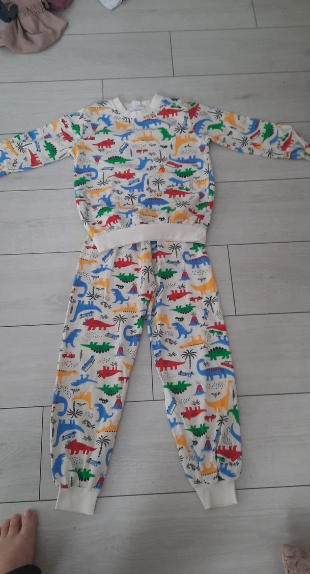 Renkli Baskılı Erkek Çocuk takim 9 10 yas - Görsel 3