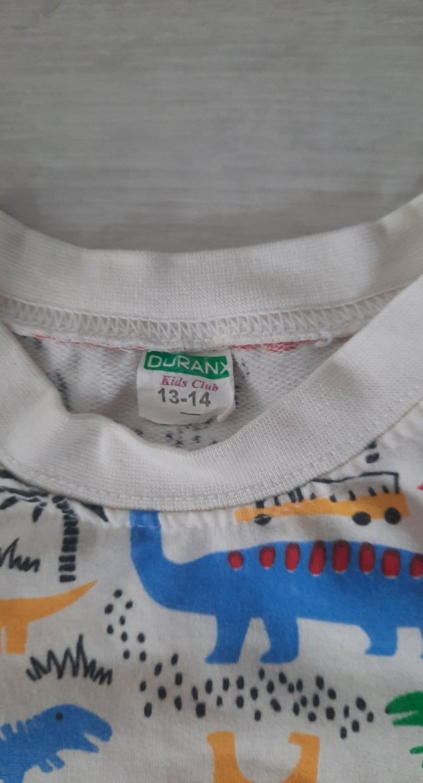 Renkli Baskılı Erkek Çocuk takim 9 10 yas - Görsel 4