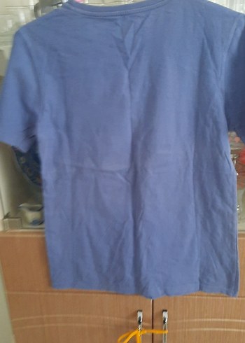 Renkli Baskılı Erkek Çocuk Kot Tişört - Görsel 2