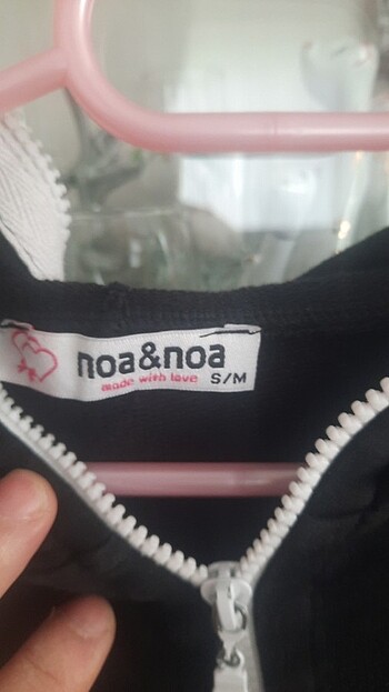 13-14 Yaş Beden S/ M kapşonlu hirka