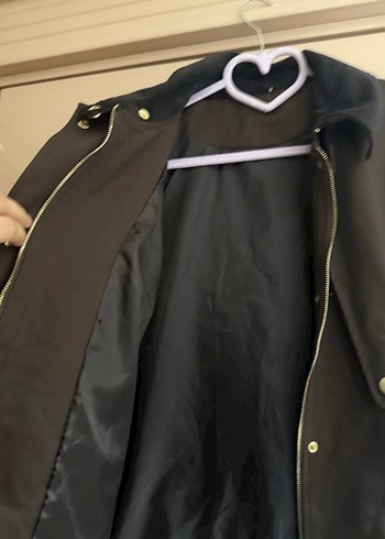 Düğmeli Kahverengi  Kadın Ceket - Görsel 4