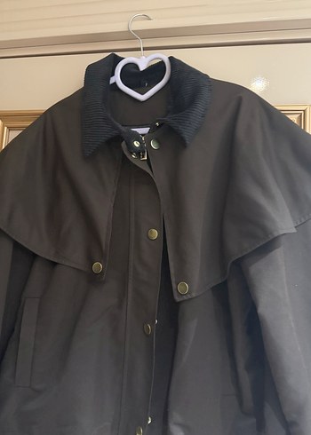 Düğmeli Kahverengi  Kadın Ceket - Görsel 3