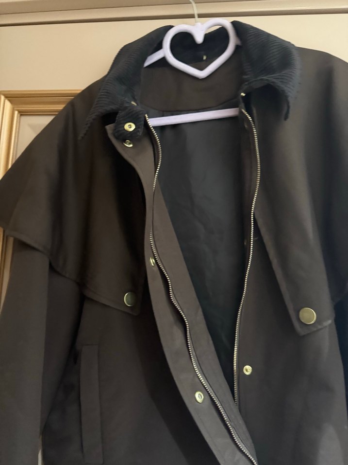 Düğmeli Kahverengi  Kadın Ceket - Görsel 5