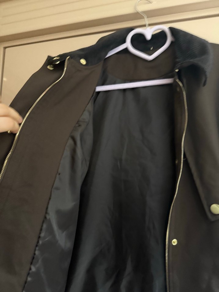 Düğmeli Kahverengi  Kadın Ceket - Görsel 4