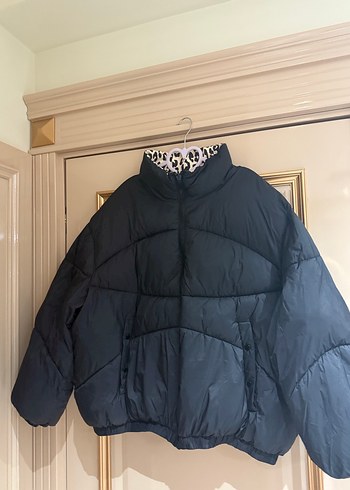 Çift taraflı  Bershka Kadın Kışlık Mont - Görsel 5