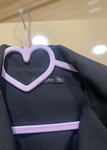 Kadın Siyah Düğmeli Uzun Tulum - Görsel 4