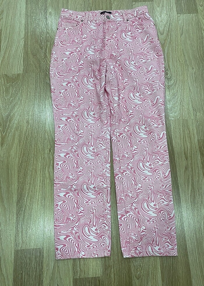 Desenli jean - Görsel 2