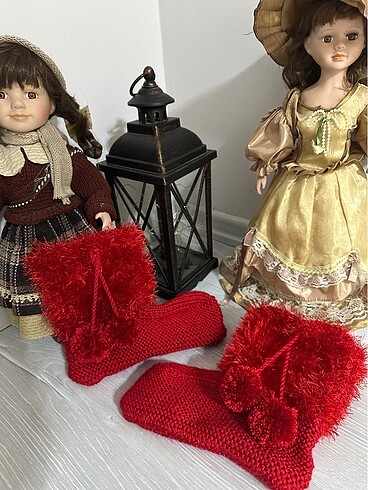 El örgüsü patik çizme - Görsel 5