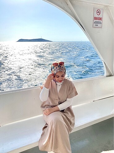 Diğer Uzun keten elbise