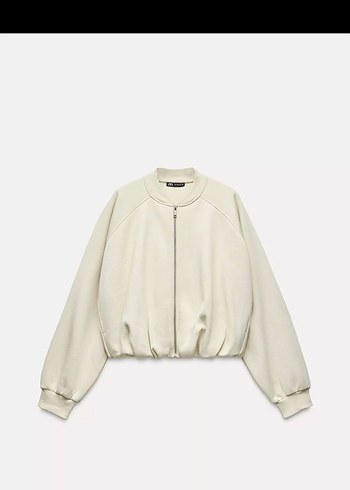Zara Pelüş Bomber Ceket