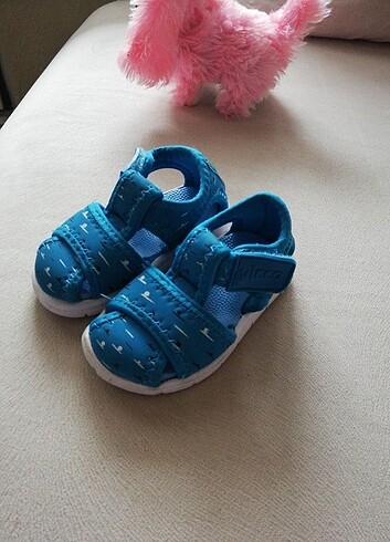 19 Beden mavi Renk Vicco ilk adım ayakkabı sandalet 