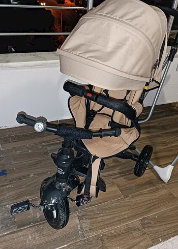 Bej Renkli Bebek Arabası - Görsel 2