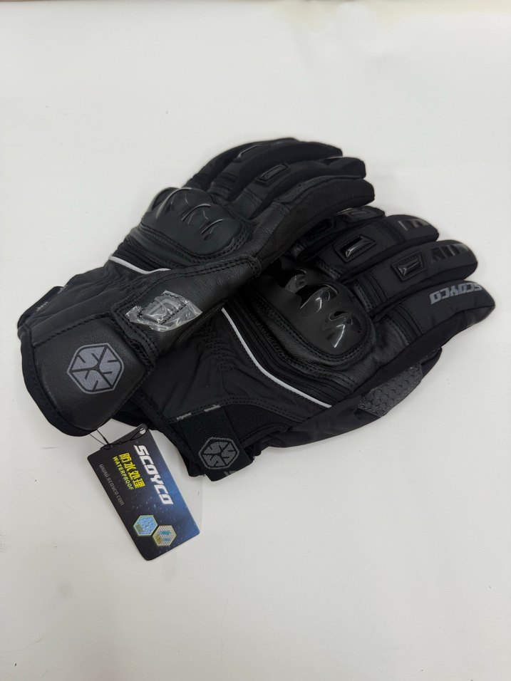 Siyah Scoyco Erkek Eldiveni Kışlık - Görsel 4