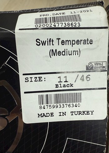 Erkek Siyah YDS GTX  Bot - Görsel 8