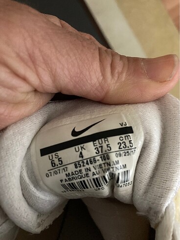 37,5 Beden Nike runing orjinal