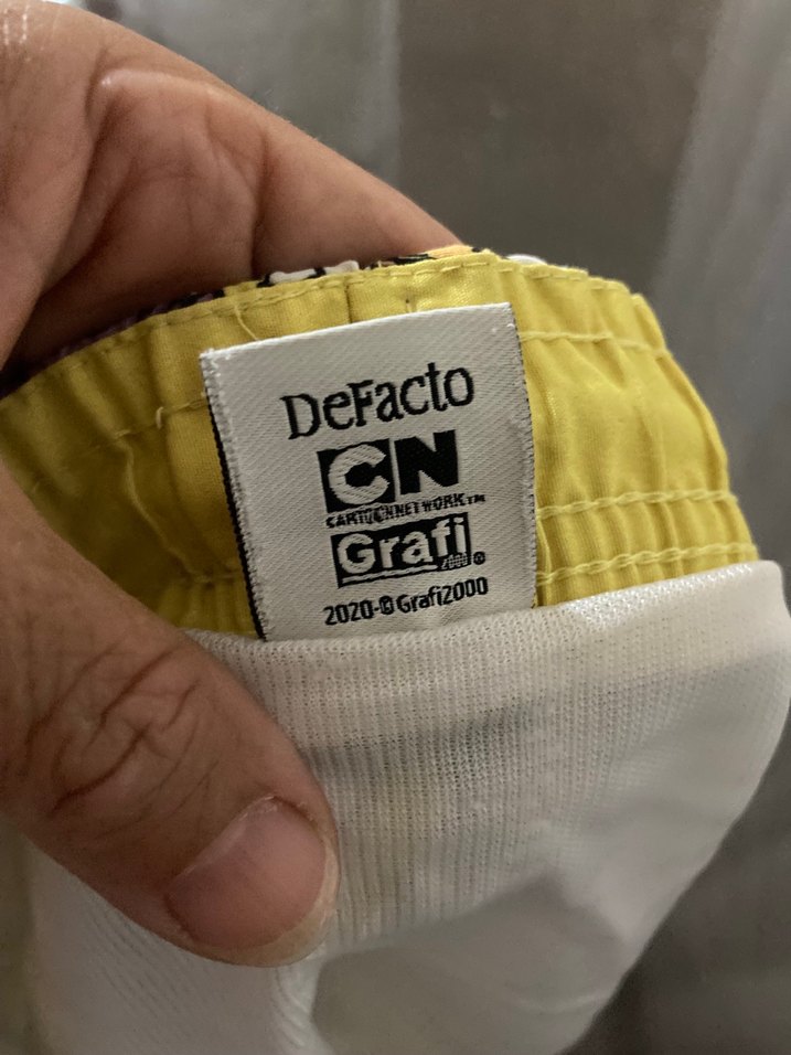 Renkli Desenli Erkek Çocuk Deniz Şortu - Görsel 4