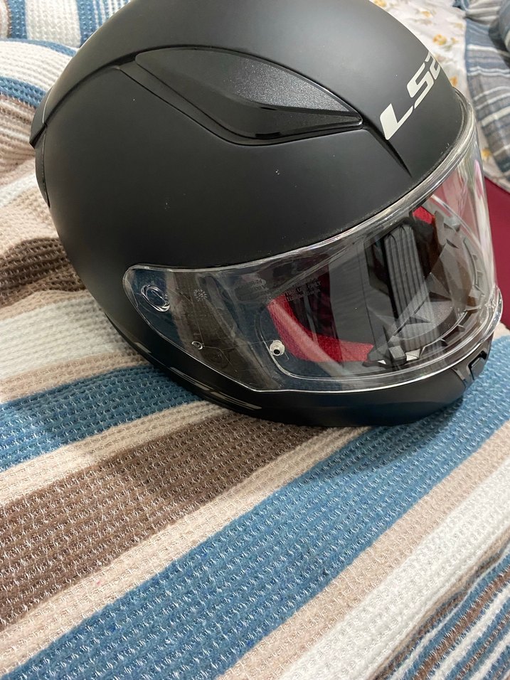 LS2 Rapid 2 Mat Siyah Kapalı Motosiklet Kaskı - Görsel 4