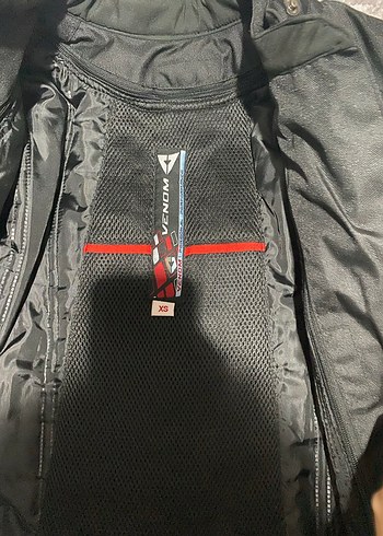 Venom Dynamic Pro Kadın Kırmızı Biker Mont - Görsel 4